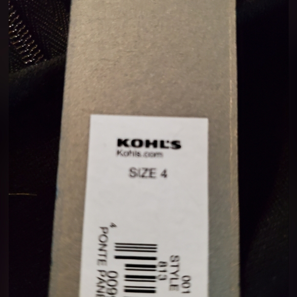 Nwt Apt. 9 black sleeveless dress - Picture 6 of 9